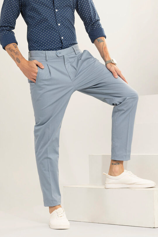 BlackTree Astral Oxford Grey Trouser