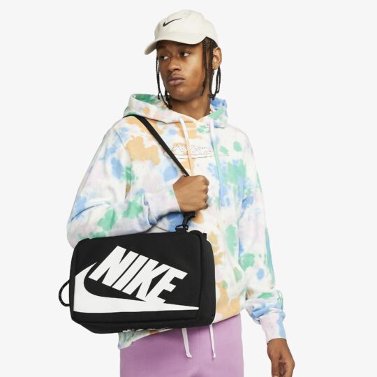 Nike | SHOE BOX BAG (12L) { BLACK/BLACK/WHITE