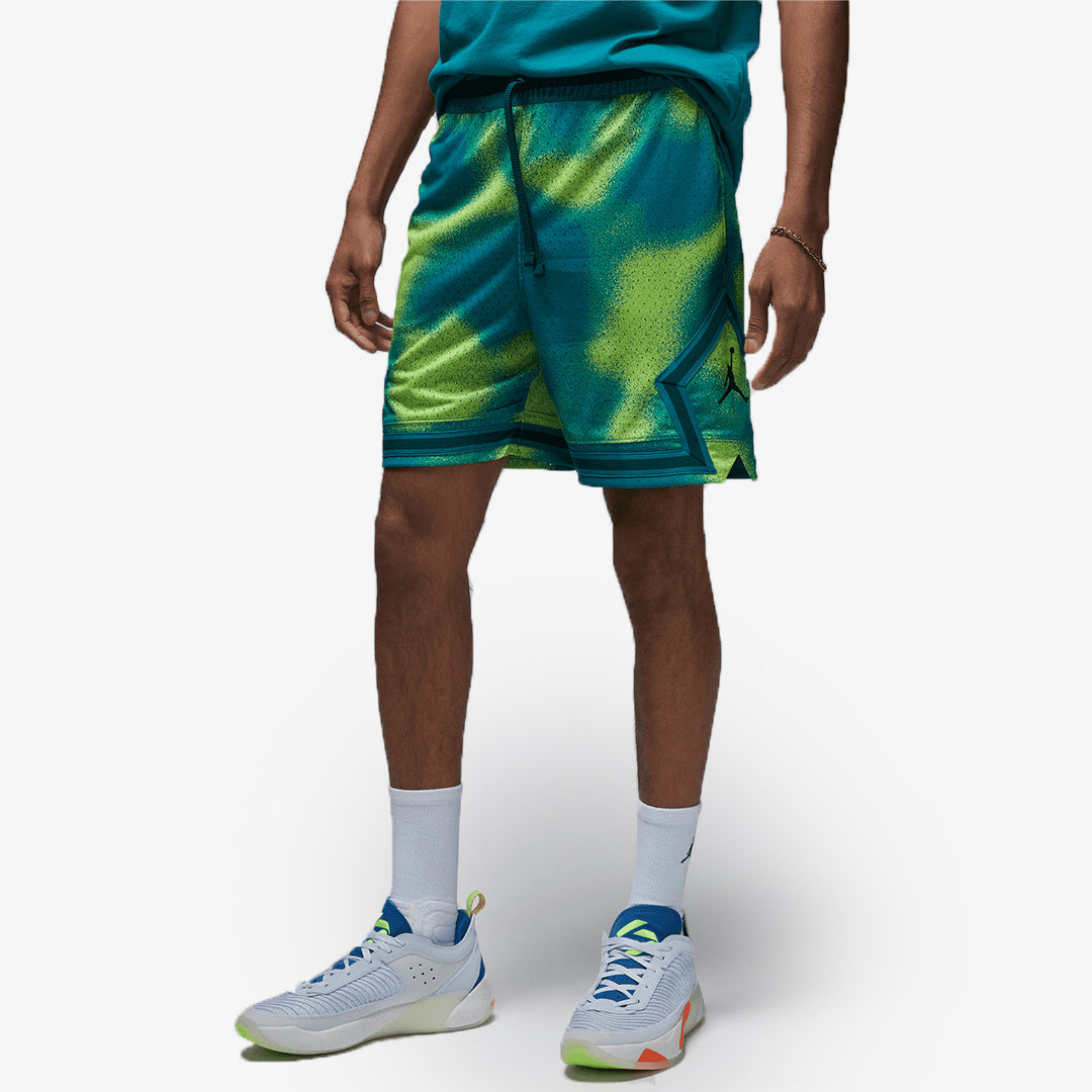 Jordan | DIAMOND SHORTS { MIDNIGHT SPRUCE/SKY J TEAL/BLACK - view 4