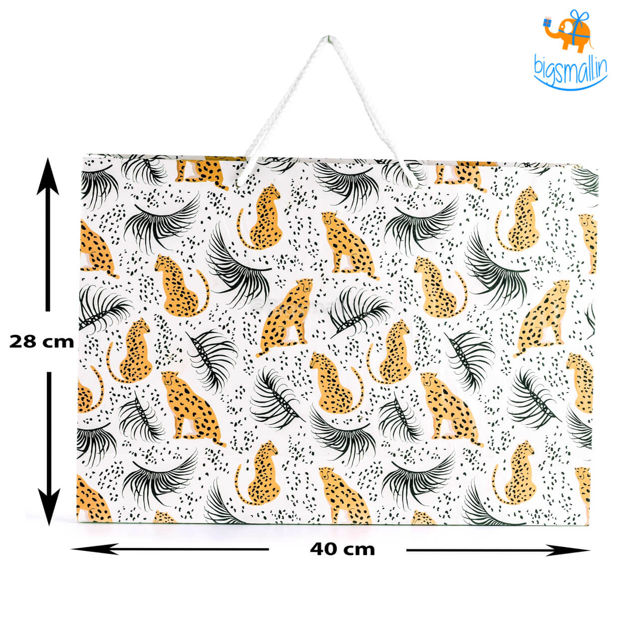 Ascetic Cheetah Printed Gift Bags - view 5