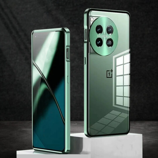 Million Cases OnePlus 12R Aluminium Alloy Metal Frame Glass Case - view 2
