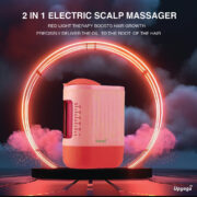 Scalp massager hair – Cash on Delivery Available Upyogaa Red Light Therapy Electric Scalp Massager & Hair Oil Applicator | 1 Year Warranty