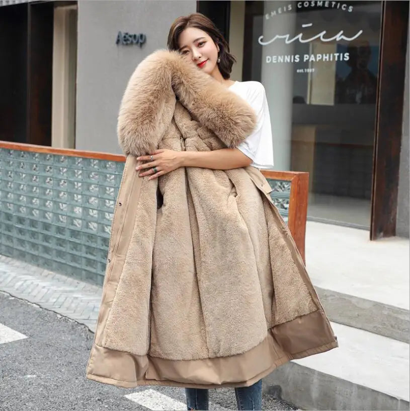 BlackTree Winter Jacket for Women's Winter Long Coats Hooded - view 5