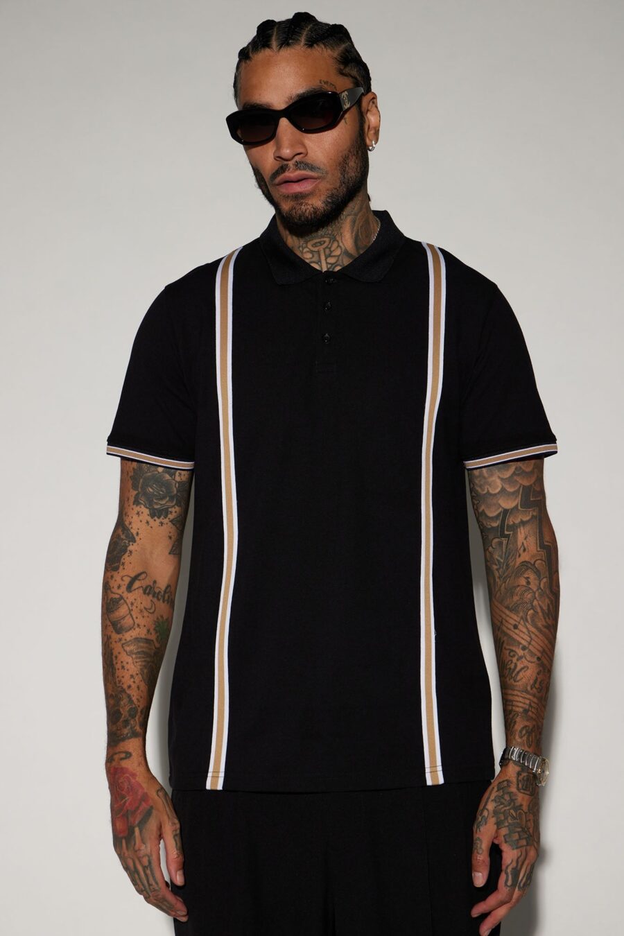 BlackTree Short Sleeve Polo T-shirt – Men's