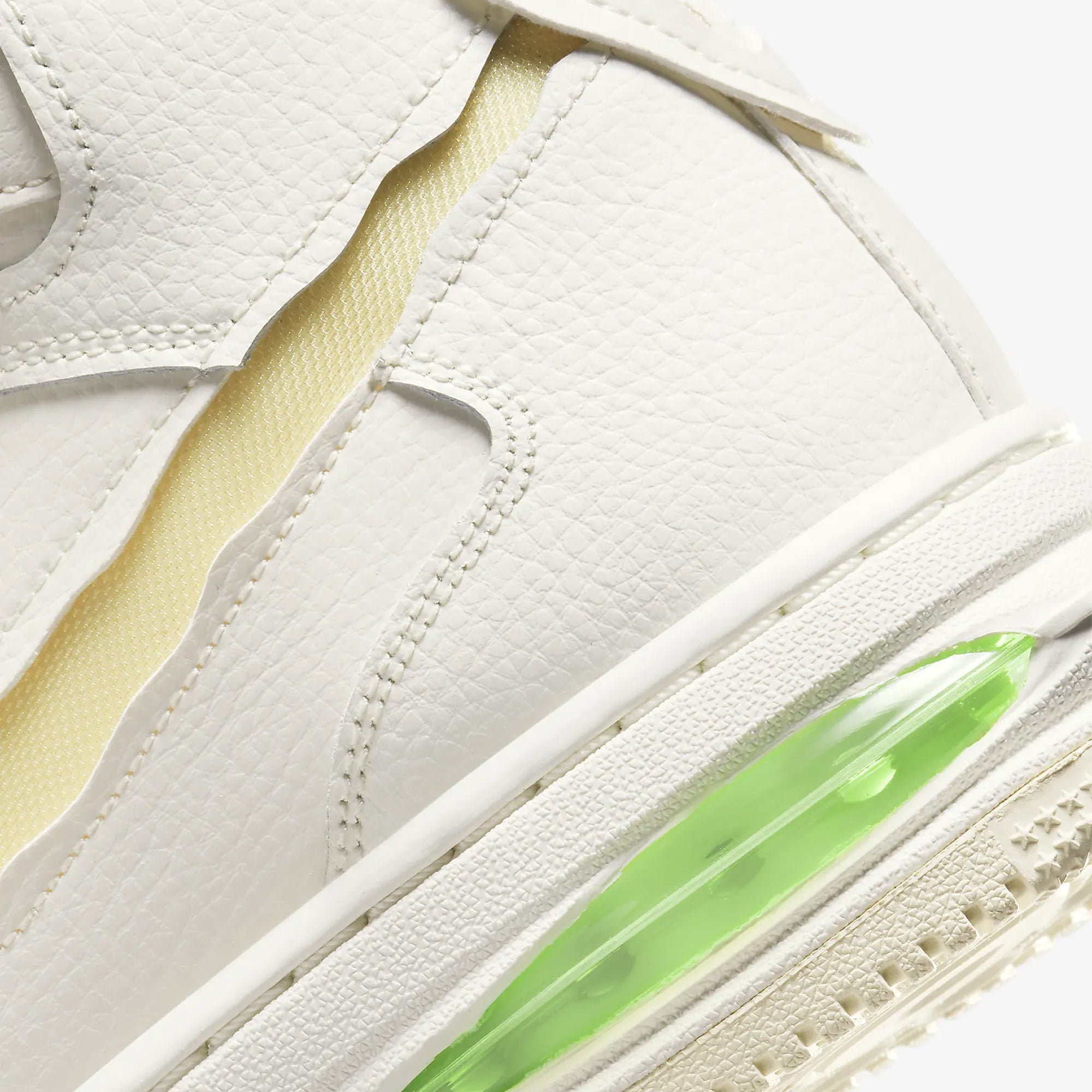 Nike | AIR FORCE 1 MID EVO { SAIL/COCONUT MILK-LIME BLAST - view 4