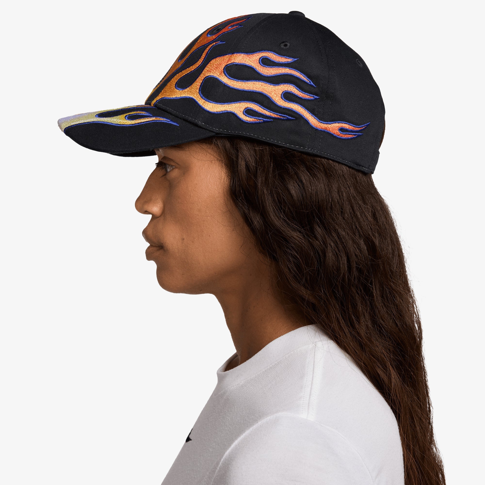 Nike | Structured Og Flame Cap { Black - view 3