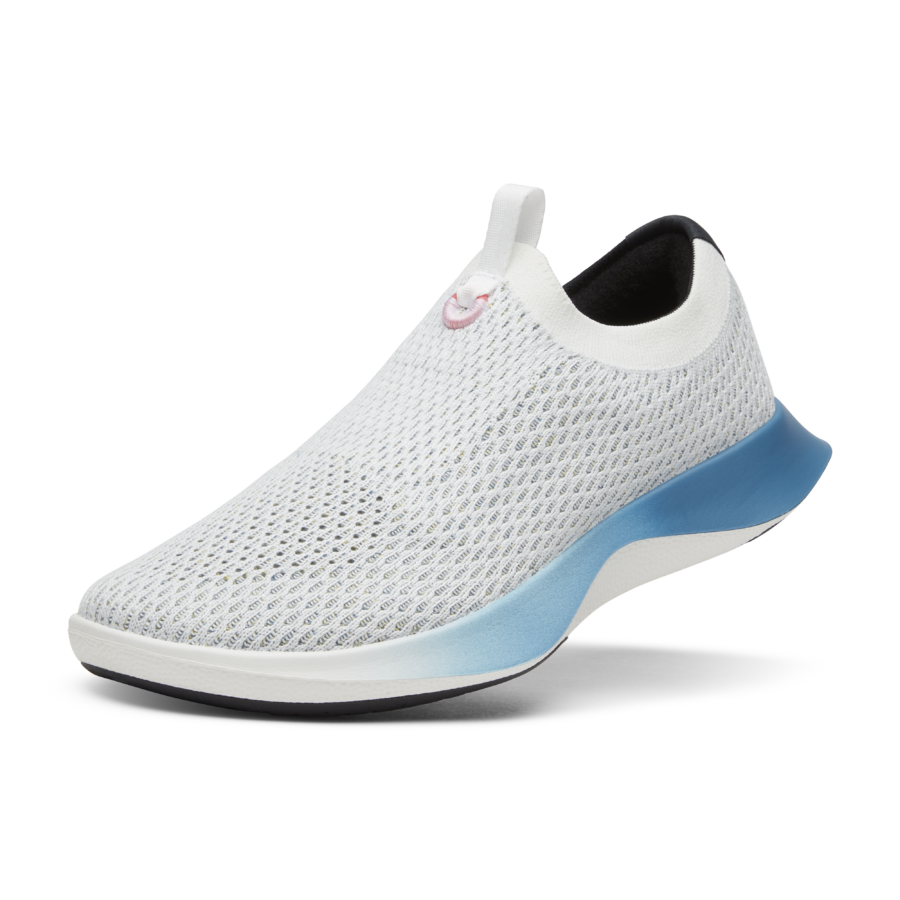 Allbirds Women's Tree Dasher Relay - Blizzard (Basin Blue Sole)