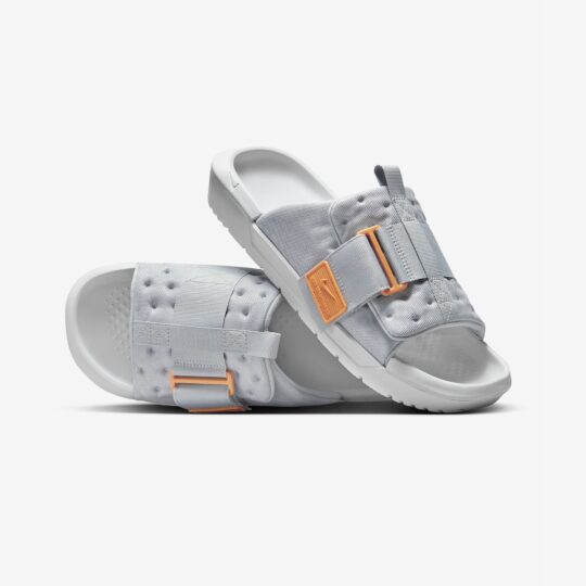 Nike | ASUNA 3 { LT SMOKE GREY/BRIGHT MANDARIN - view 2
