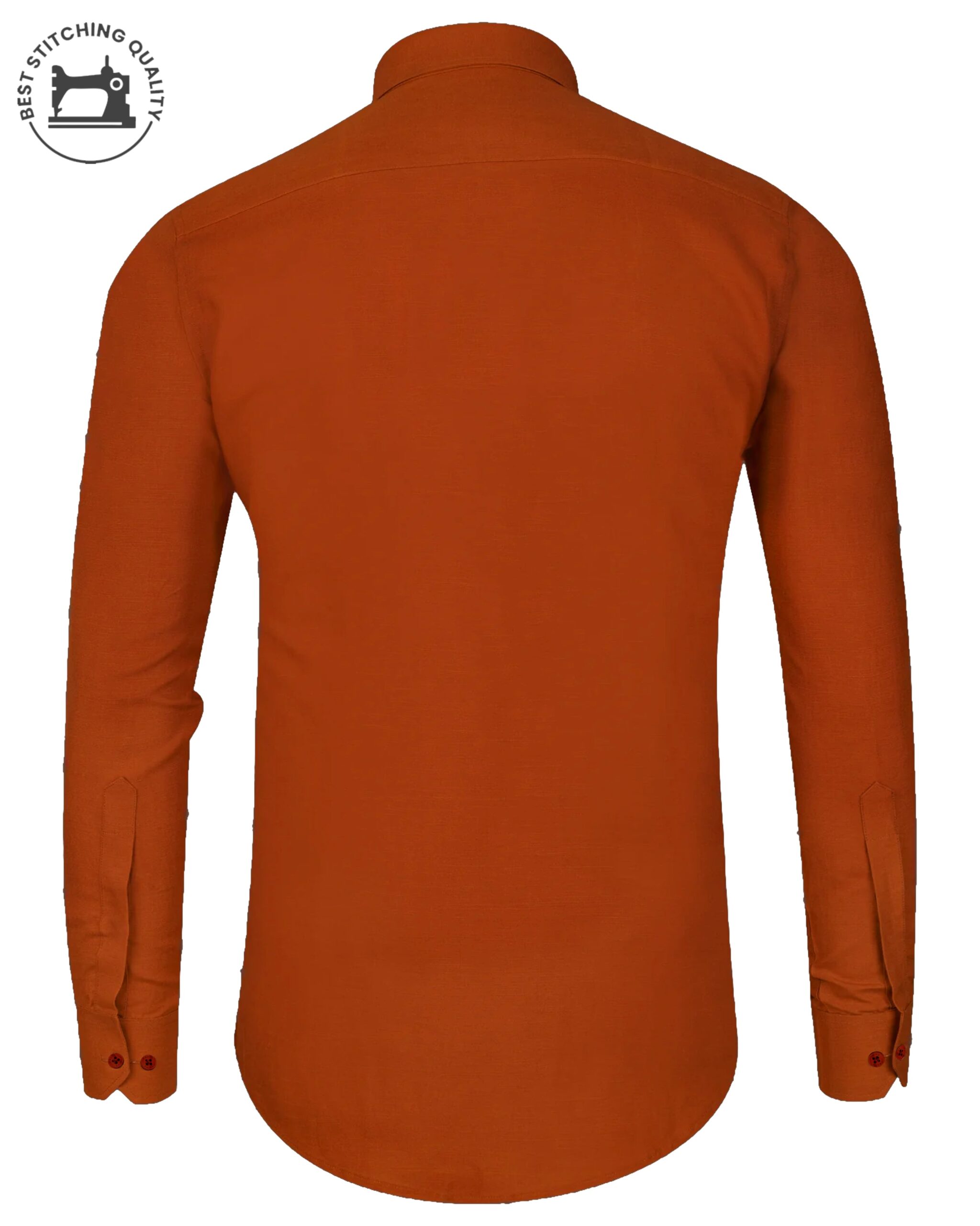 BlackTree Orange I Formal Shirt I Regular Fit I 100% Cotton Shirt - view 4