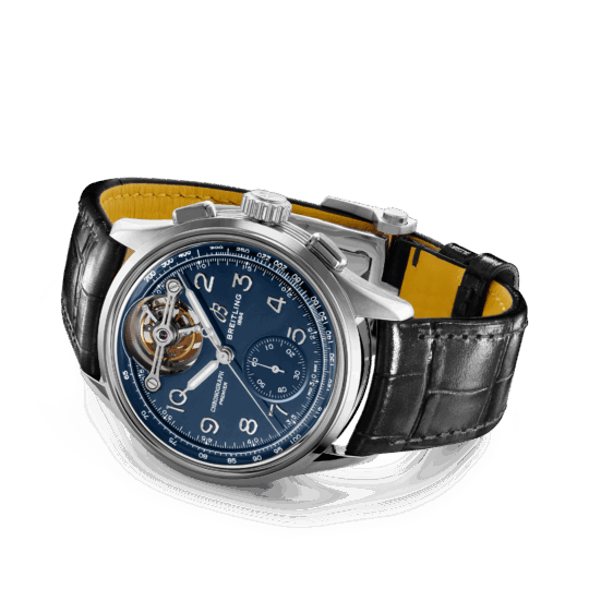 Breitling Premier B21 Chronograph Tourbillon Willy Blue Dial Men 42mm - view 2