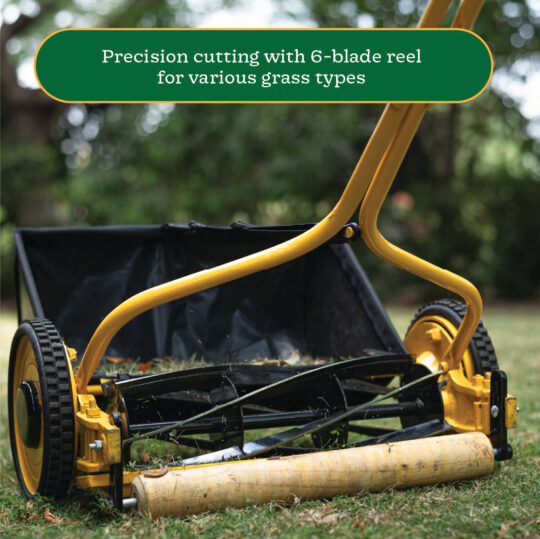Ugaoo Premium Push Reel Lawn Mower - Your Eco-Friendly Lawn Care Solution - view 2