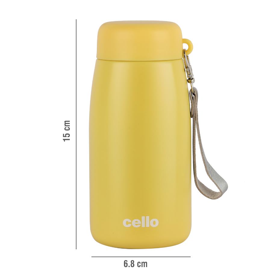 Cello Mom Hot & Cold Stainless Steel Kids Water Bottle, 350ml - view 31