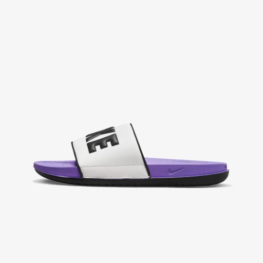 Nike | OFFCOURT { SUMMIT WHITE/BLACK-ACTION GRAPE - view 2
