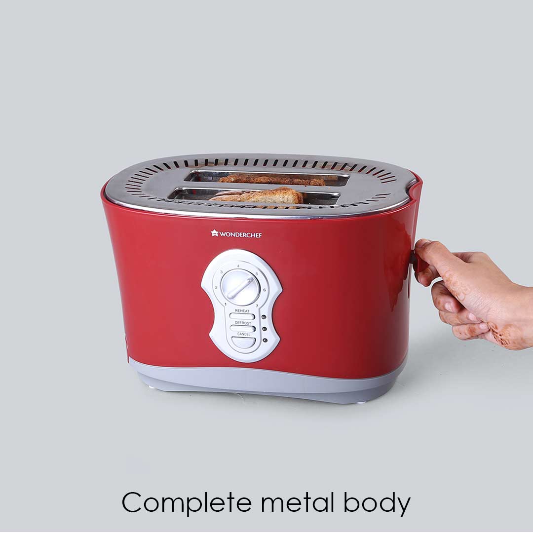 Wonderchef Crimson Edge Slice Toaster with | 800 Watt - view 6