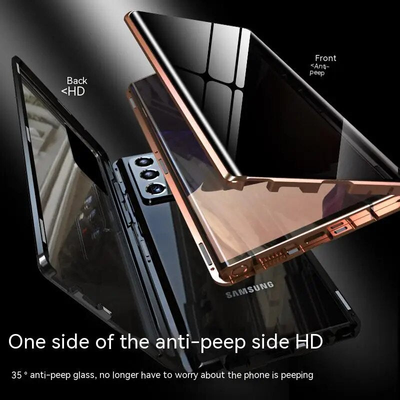 Million Cases Privacy Shield Dual Magnetic Glass Case - Samsung - view 5