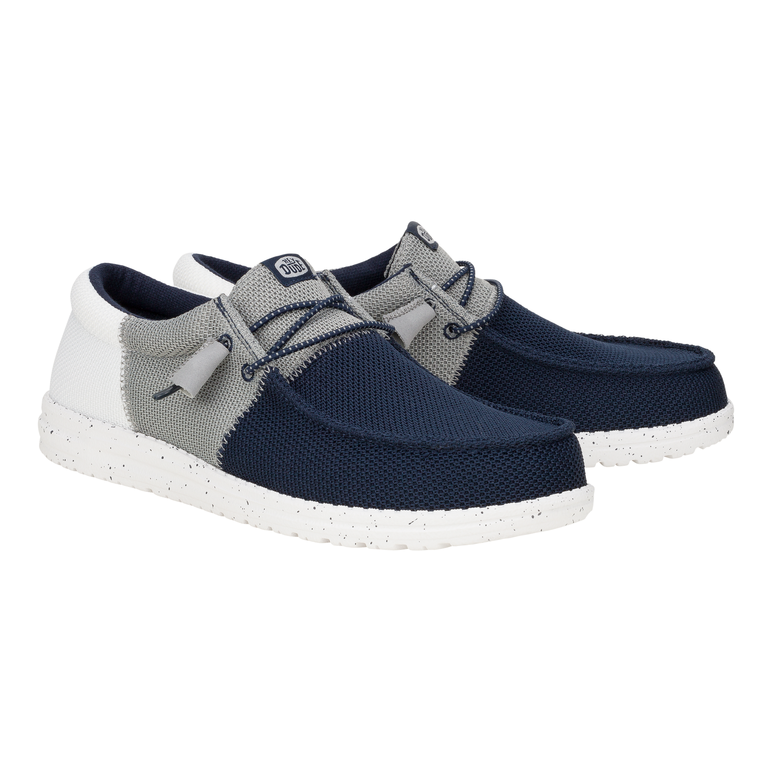 HEYDUDE shoes Wally Tri Varsity Mesh - Navy/Grey - view 2
