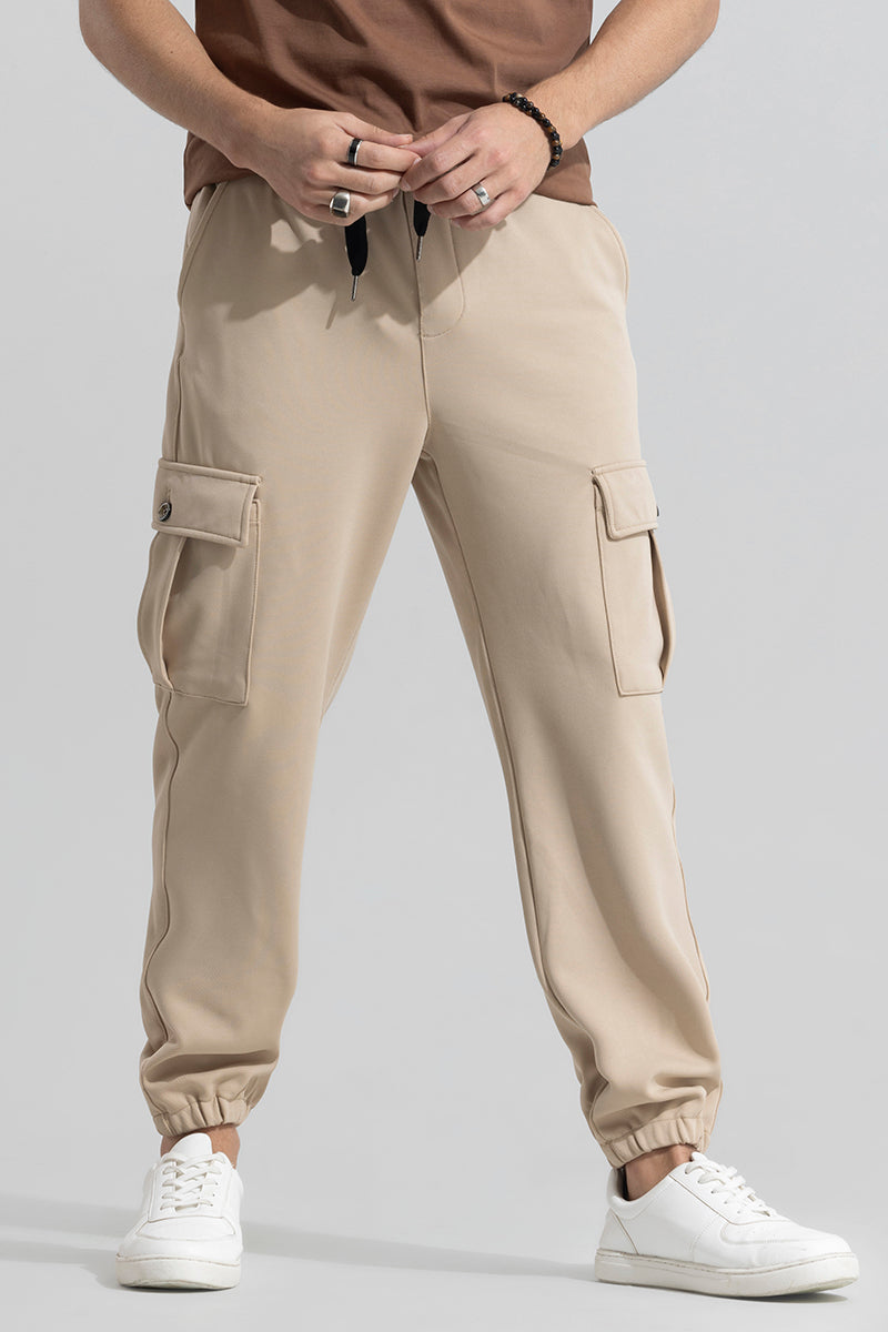 BlackTree MetroMover Cream Cargo Jogger - view 3