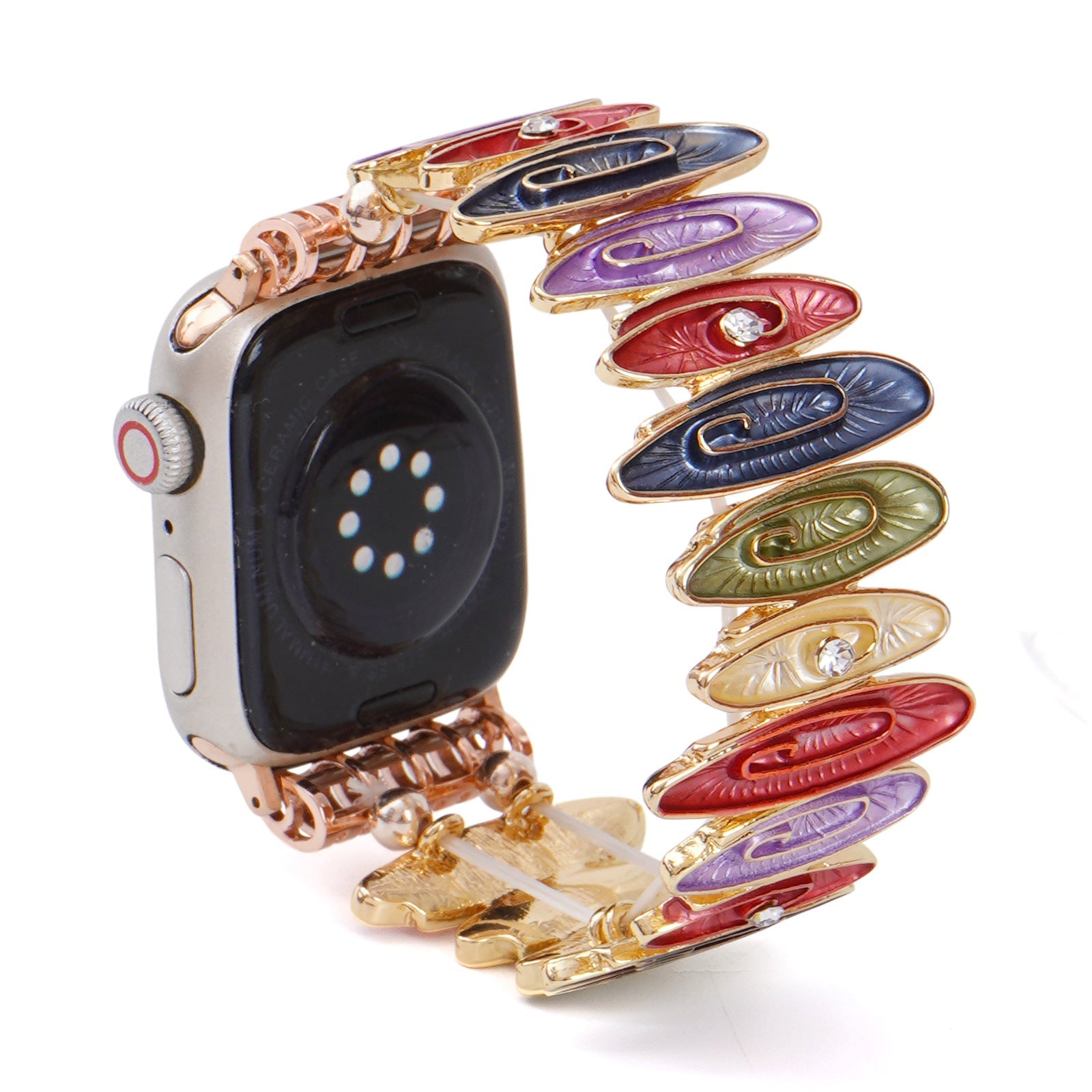 Peeperly Elegant Vibrant Alloy Bracelet for Apple Watch - view 7