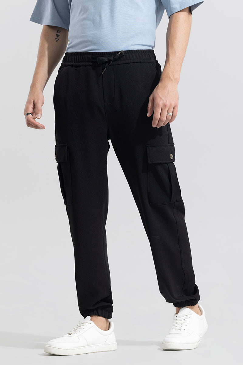 BlackTree MetroMover Black Cargo Jogger