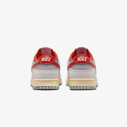 Nike | DUNK LOW { SAIL/PICANTE RED-PHOTON DUST - view 2