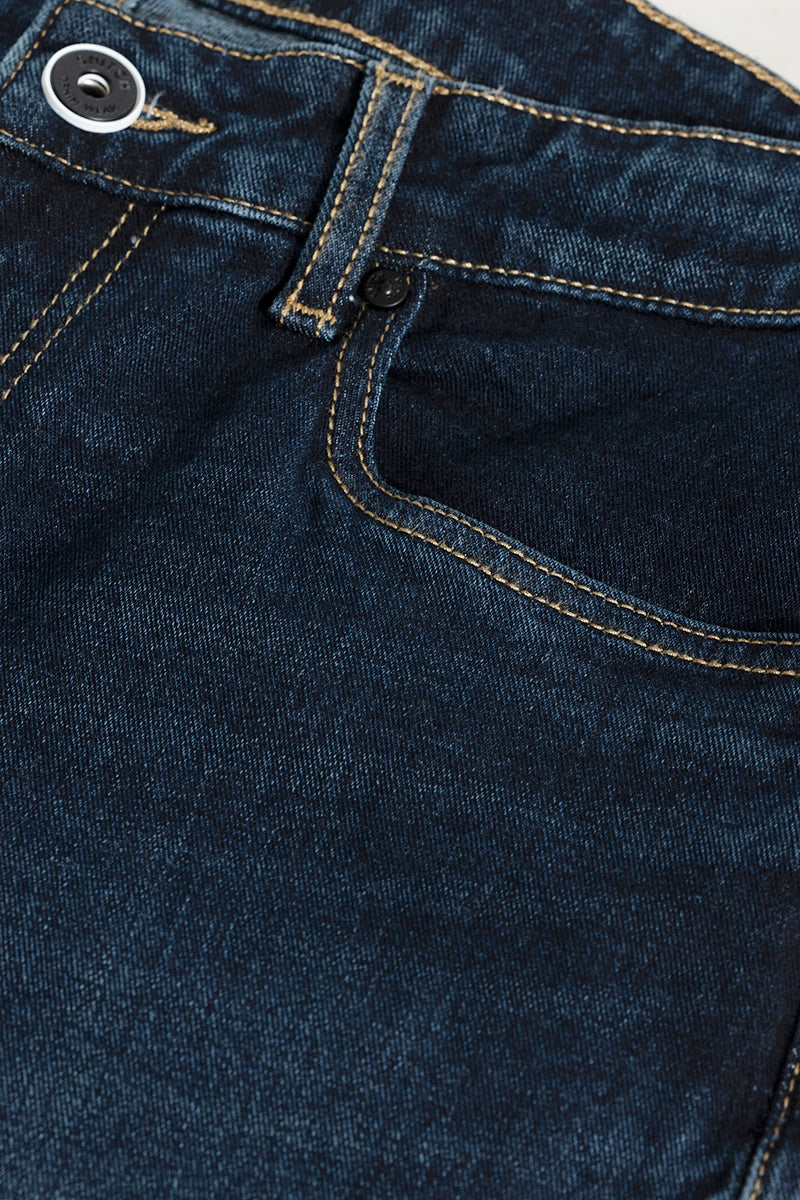 SNITCH Dazzle Space Blue Bootcut Jeans - view 10