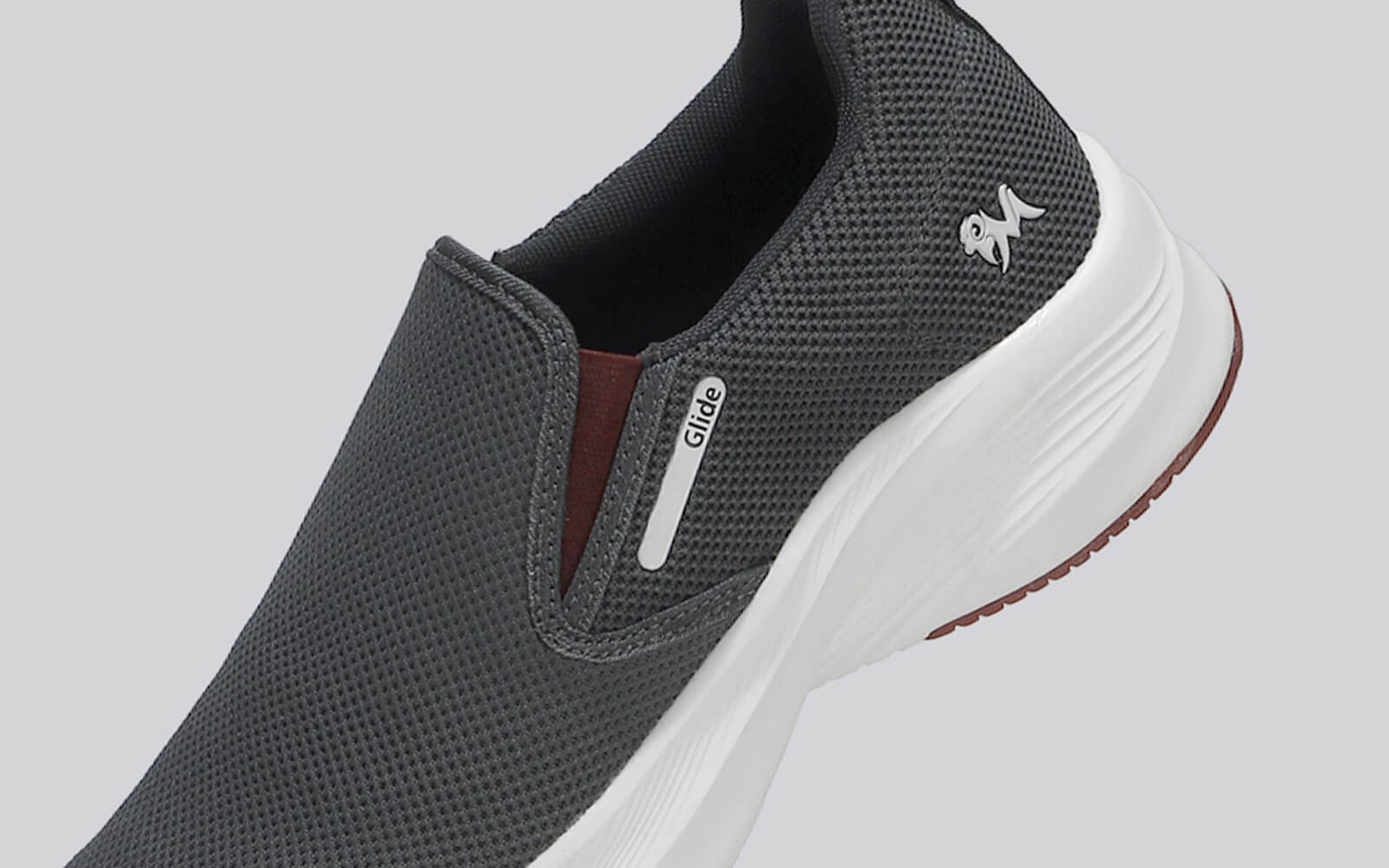 Neeman's The Dependables : Dark Grey-Maroon - view 9
