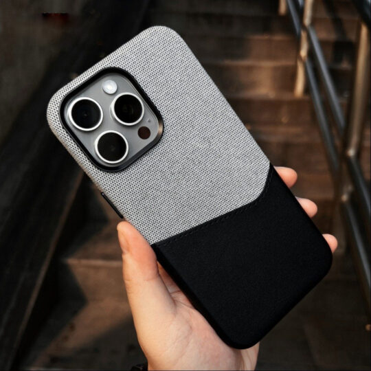 Million Cases iPhone 16 Series Sleek Dual Tone Card Holder Case - view 2