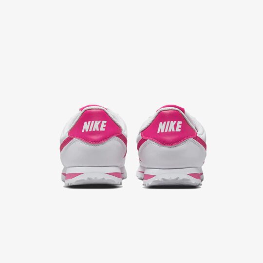 Nike | CORTEZ BASIC SL { WHITE/PINK PRIME - view 2