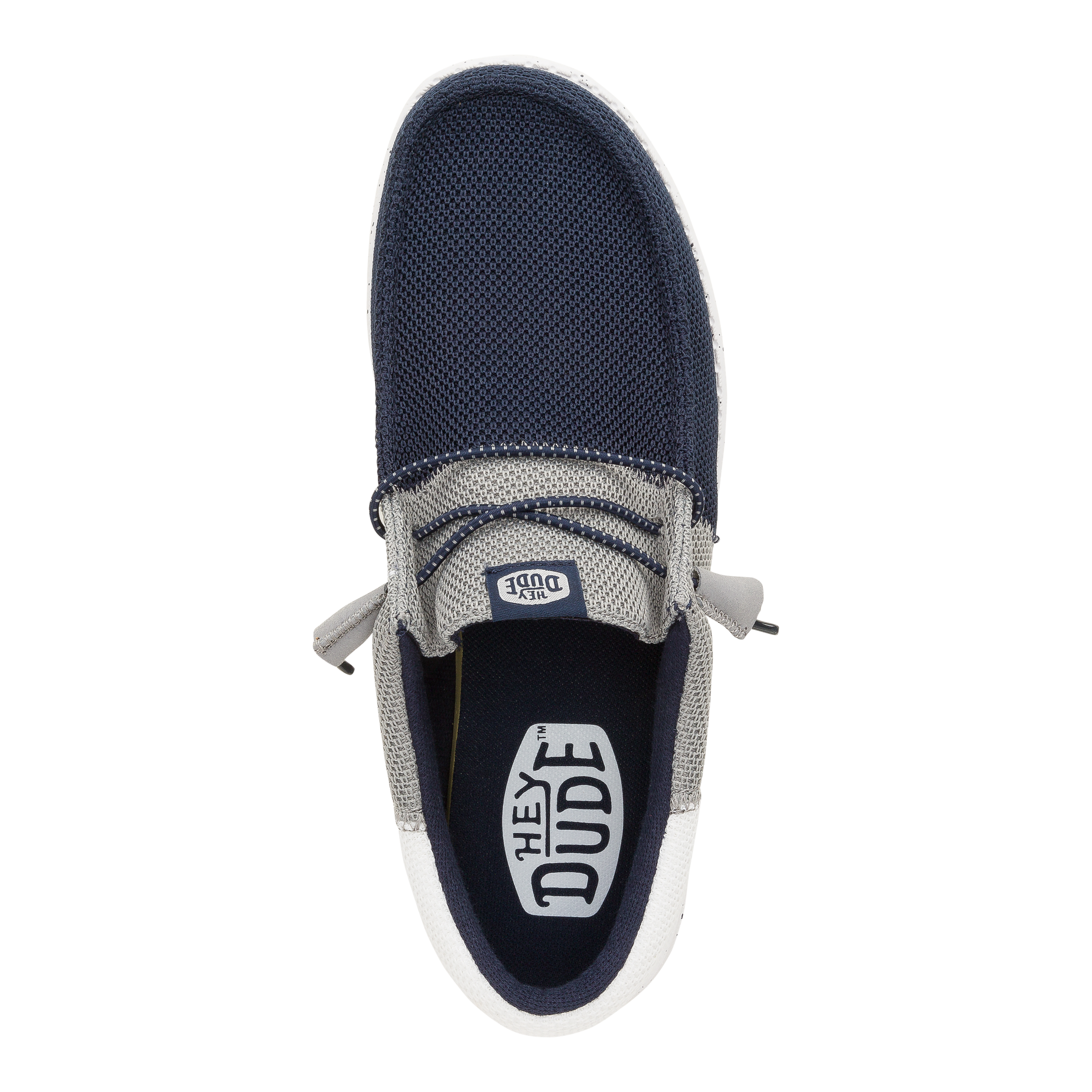 HEYDUDE shoes Wally Tri Varsity Mesh - Navy/Grey - view 6