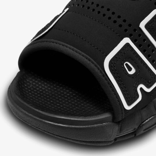 Nike | AIR MORE UPTEMPO { BLACK/WHITE-BLACK-CLEAR - view 2