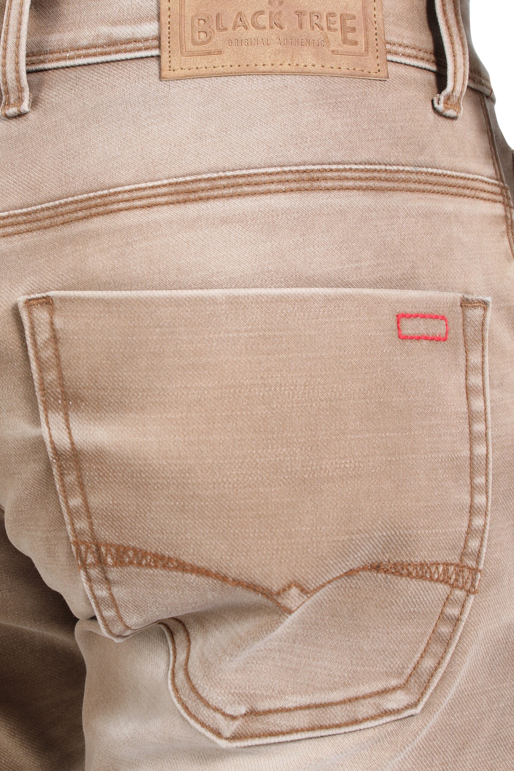BLACKTREE TAN COLORED JEANS SLIM FIT DENIM BT008 A..