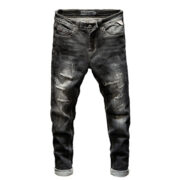 BlackTree KSTUN Ripped Jeans for Men Slim Fit Stretch Fashion High Quality..