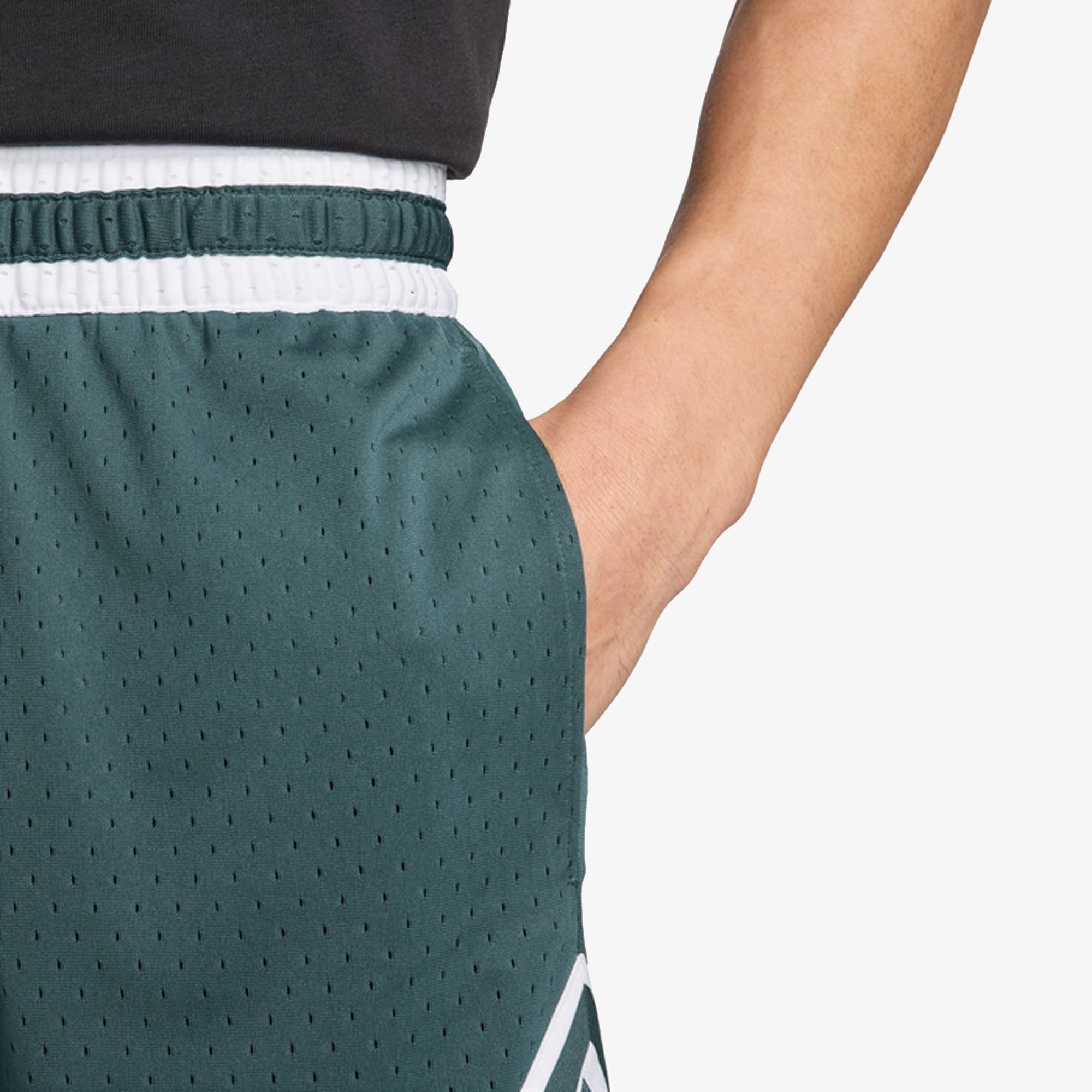 Jordan | Dri-fit Sport Diamond Shorts { Oxidized Green/white/white - view 4
