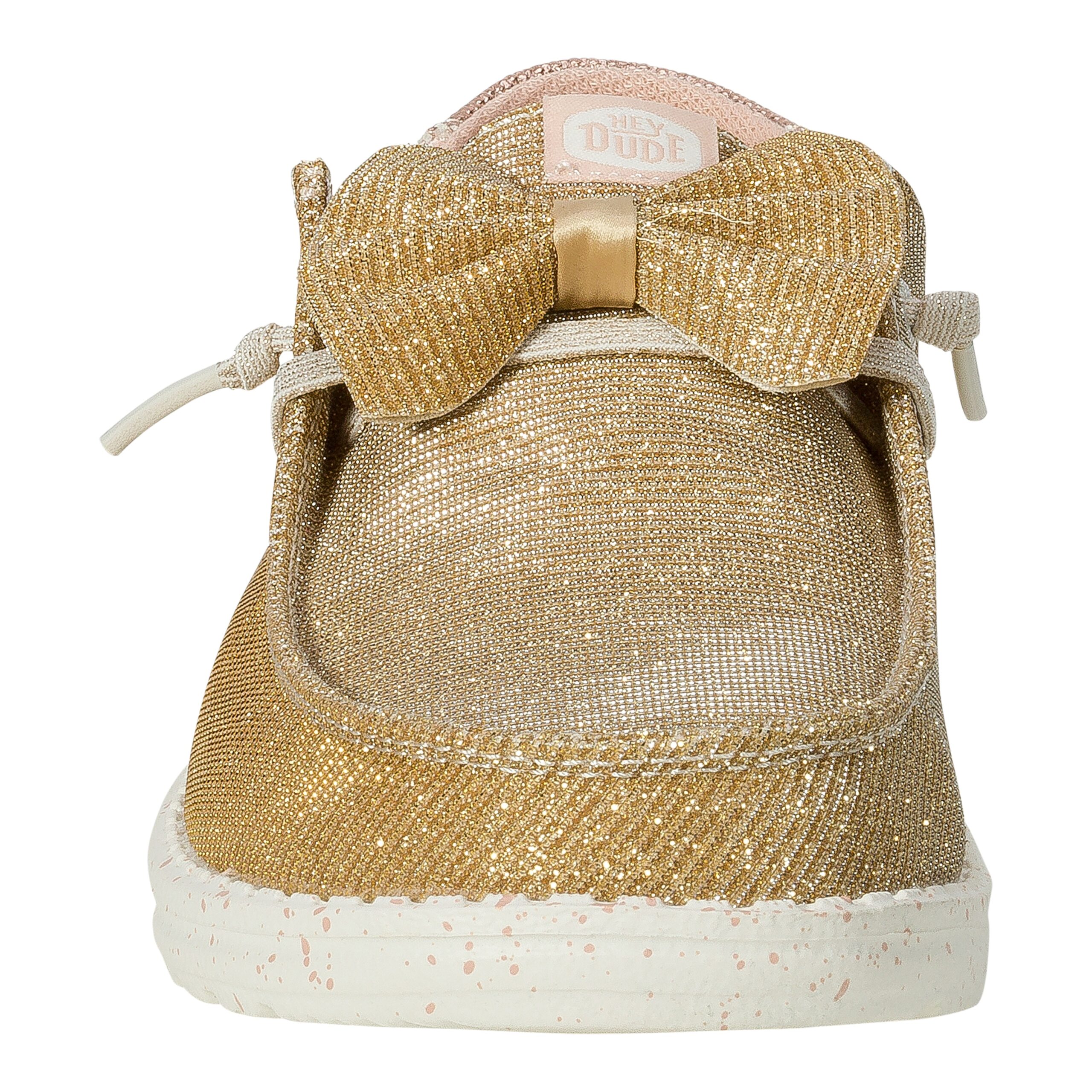 HEYDUDE shoes Wendy Sparkle Bow - Rose Gold – Women's - view 4