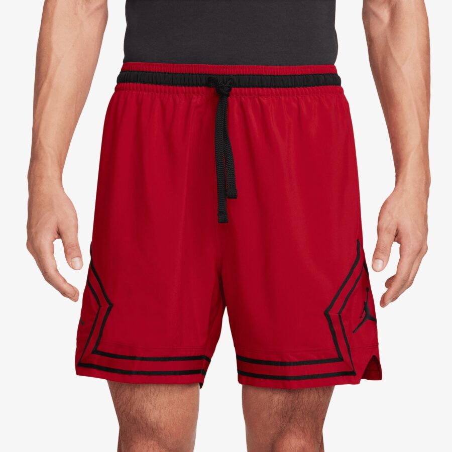 Jordan | Dri-fit Woven Diamond Shorts { Gym Red/black/black
