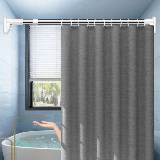 702f46 Drill-Free Clothes Drying Adjustable Rod 🦯 - view 2